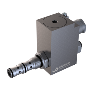 Proportional 3-way flow control cartridge explosion proof Ex d II C QDBPM22- Wandfluh